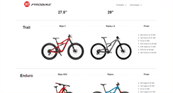Desktop Screenshot of probike.no